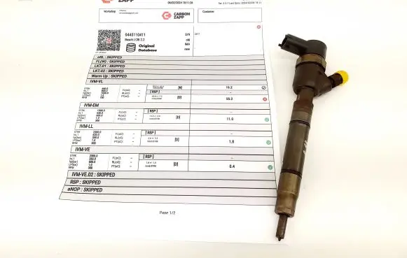 KIA Optima Fuel injector 338002A800 0445110411