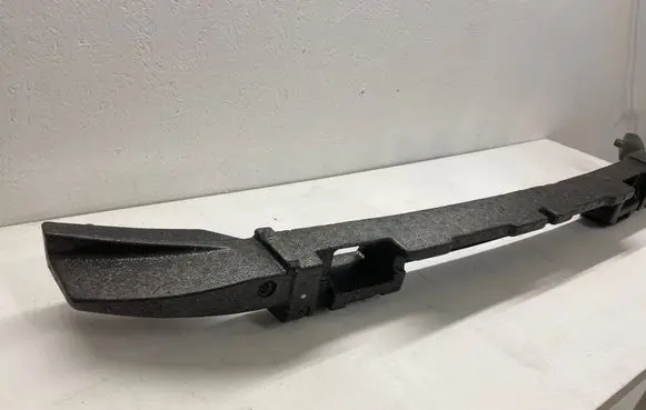 Front bumper foam support bar