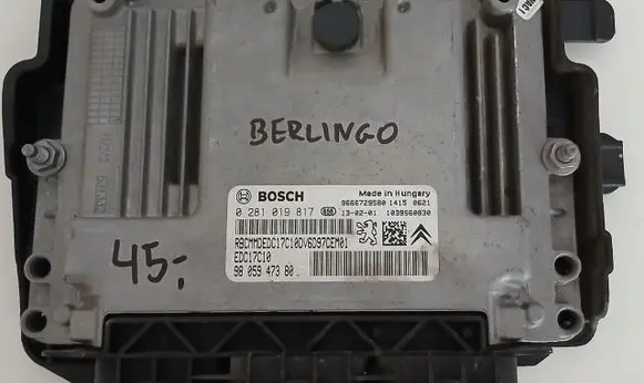 Peugeot 208 Engine control unit/module ECU 0281019817
