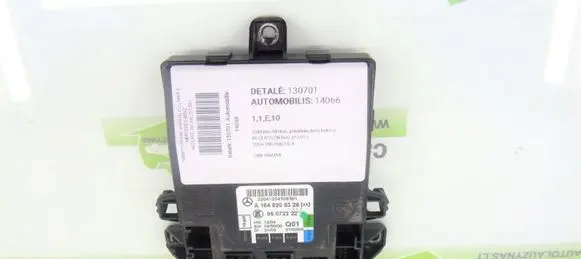 Mercedes-Benz ML W164 Door control unit/module 1648206326 A1648206326
