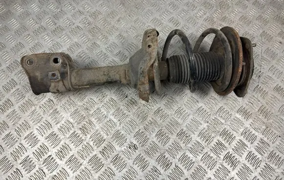 Front shock absorber with coil spring