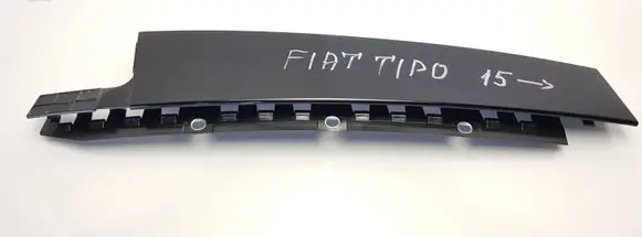Fiat Tipo Rear door glass trim molding 735601351