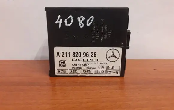 Mercedes-Benz E W211 Alarm control unit/module 4080 A2118209626