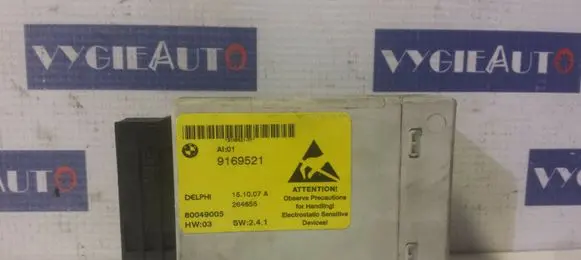BMW 5 E60 E61 Central console control unit 9169521