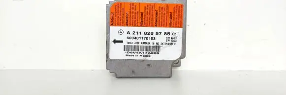 Mercedes-Benz E W211 Airbag control unit/module A2118205785 500401170103 D6V4A17A365