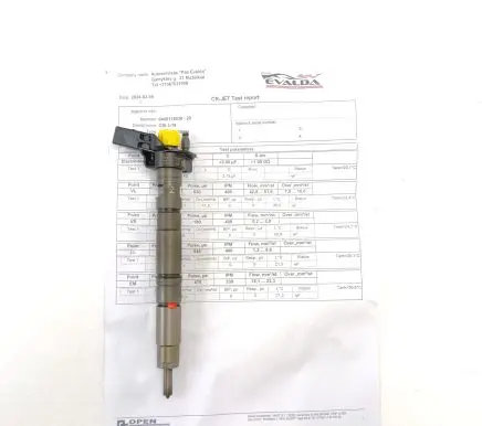 Skoda Octavia Mk2 (1Z) Fuel injector 0445116030