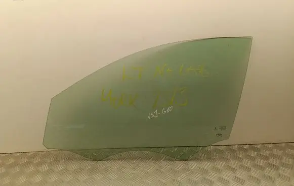 Citroen C4 III e-C4 Front door window glass four-door 43R000016