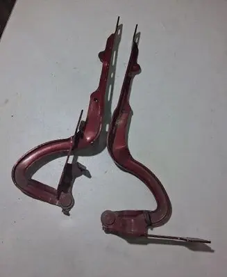 Peugeot 208 I Engine bonnet/hood hinges 728654C