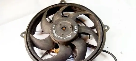 Seat Alhambra (Mk1) Radiator cooling fan shroud 7M3959455A 0130303878