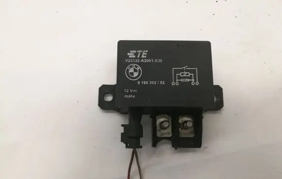 BMW X6 F16 Coolant fan relay 9198302