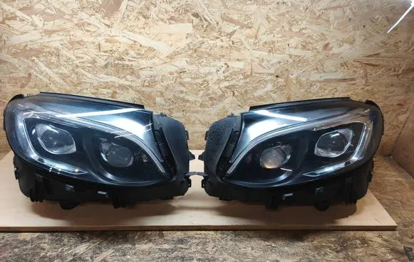 Mercedes-Benz GLC X253 C253 Headlights/headlamps set A2539065801 A2539065701