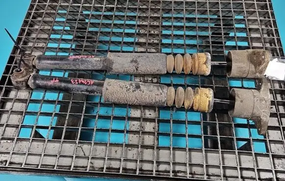 Rear shock absorber/damper