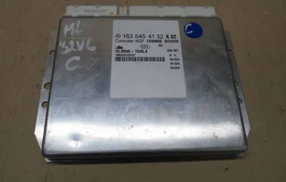 Mercedes-Benz ML W166 ESP (stability system) control unit 1635454132 FD99M06 10094615404