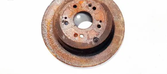 Honda CR-V Rear brake disc neventiliuojamas