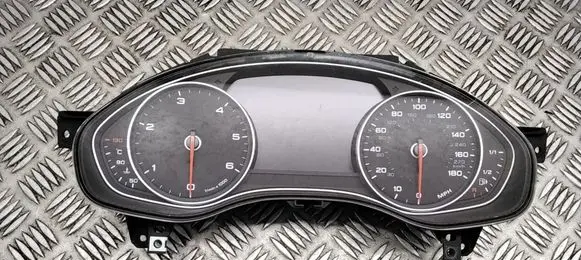 Audi A6 C7 Speedometer (instrument cluster) 4G8920981S 0263672096