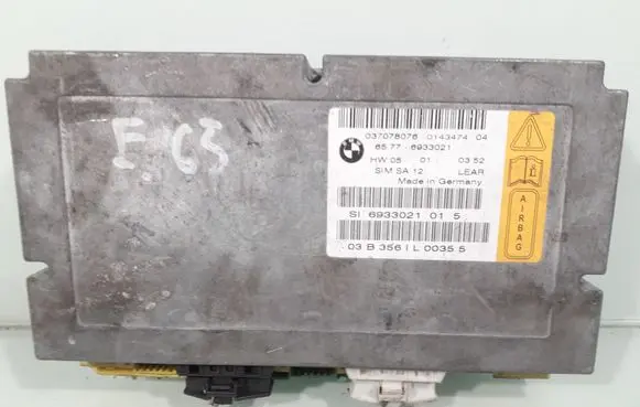 BMW 7 E65 E66 Airbag control unit/module 65776933021