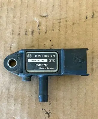 Exhaust gas pressure sensor