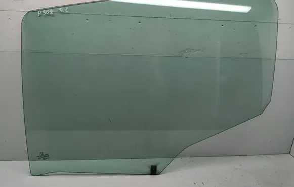 Peugeot 308 Rear door window glass DOT39AS2M34 E000189