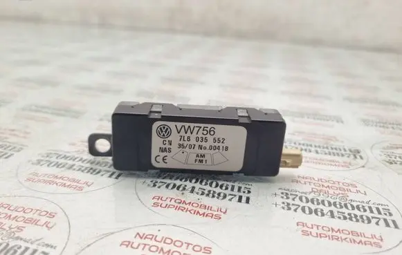Volkswagen Touareg I Aerial antenna amplifier 7L6035552