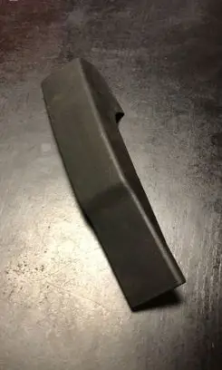 Steering wheel column trim