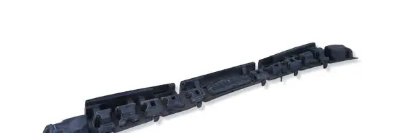 Toyota Sienna XL30 III Rear bumper shock impact absorber/damper 5261508030