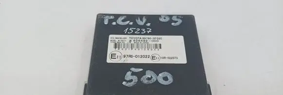 Toyota Corolla Verso AR10 Immobilizer control unit/module 897800F020 626492000 RI24KTY