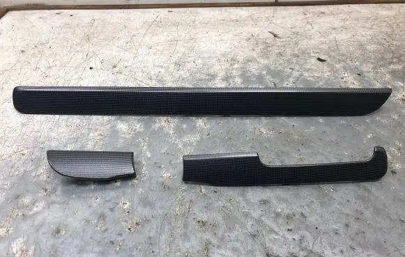 Volkswagen Golf VI Dashboard glove box trim 5K1858417B 5K1858415B