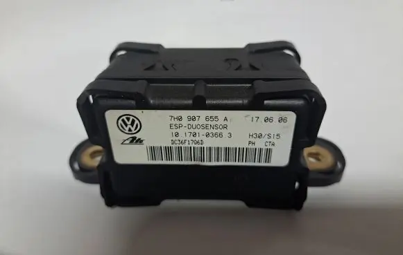 Volkswagen Jetta V ESP acceleration yaw rate sensor 7H0907655A DC36F1706D 10170103663