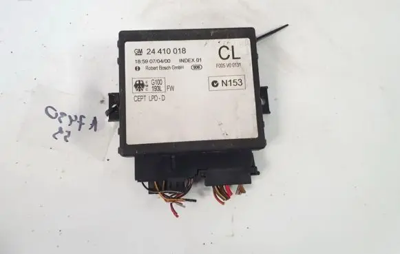 Opel Astra G Comfort/convenience module 24410018