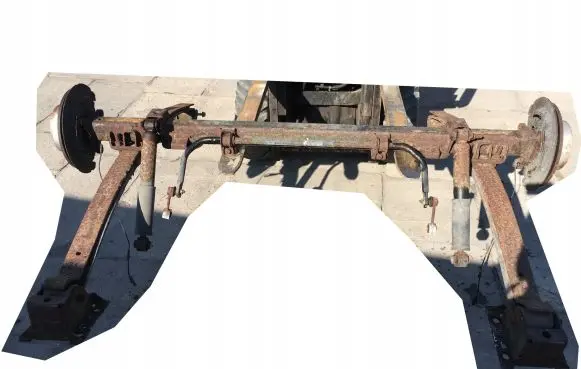 Renault Master III Rear axle beam with reductor 