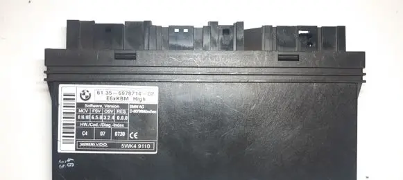 BMW 5 E60 E61 Comfort/convenience module 5WK49110 6135697871402