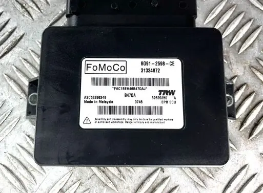 Volvo XC60 Hand brake control module 31334872 6G912598CE