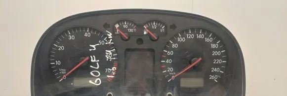Volkswagen Golf IV Speedometer (instrument cluster) 1J0919860D 0263604000 00380610318104