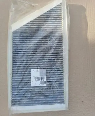 Cabin air micro filter