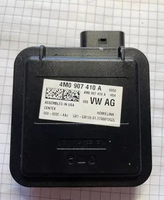 Audi A4 S4 B9 Garage door switch 4M0907410A 9600335AAJ