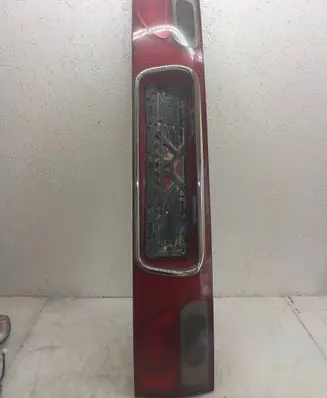 Trunk door license plate light bar