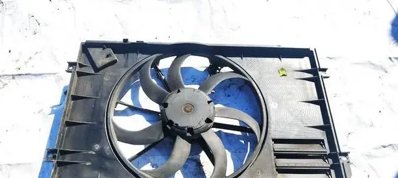 Seat Leon (1P) Radiator cooling fan shroud 1K0959455EF