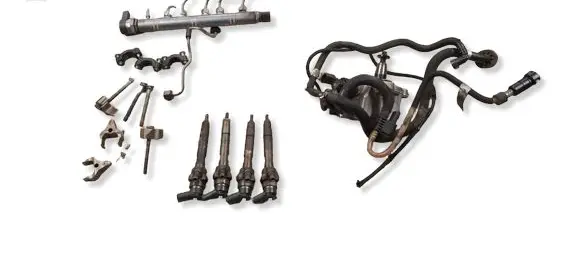 BMW 1 E81 E87 Fuel injection system set 0445010506 7797874 7809127