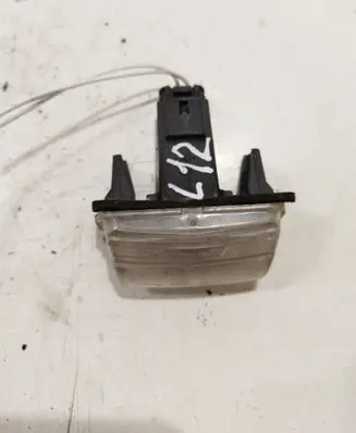 Peugeot 5008 Number plate light