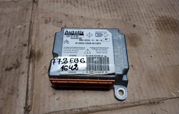 Citroen Xsara Picasso Airbag control unit/module 216196958A 34601