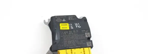 Mercedes-Benz C AMG W205 Airbag control unit/module A2059009527 A2059017713 A2059027311