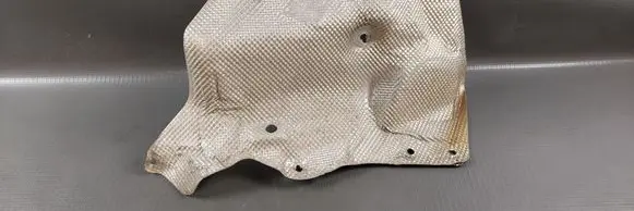 Audi SQ7 Heat shield in engine bay 4M2825643