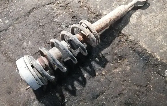 Audi A6 S6 C5 4B Front shock absorber with coil spring
