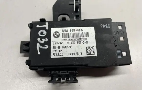 BMW M3 F80 Seat control module 9216468