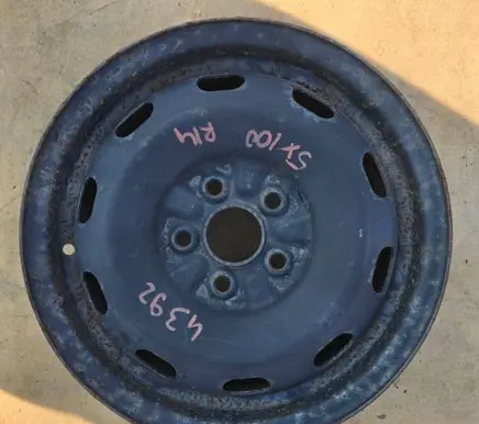 Volkswagen Polo R14 steel rim 
