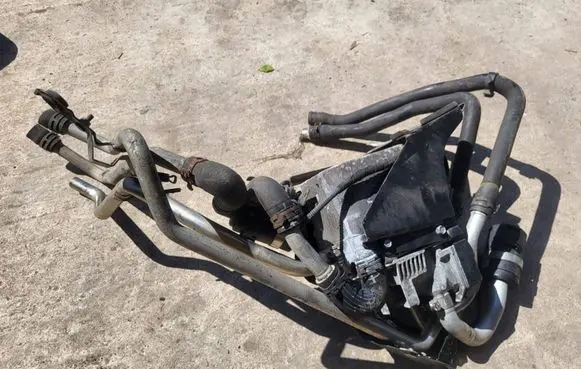 Audi Q7 4L Auxiliary pre-heater (Webasto) 4l0815071c