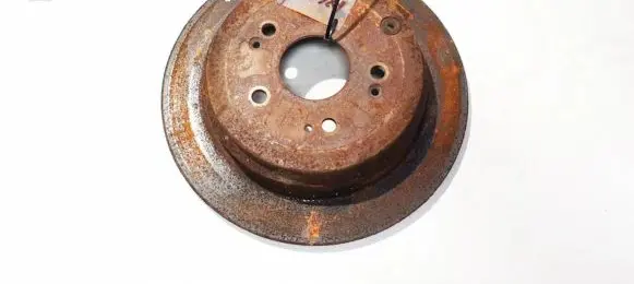 Honda CR-V Rear brake disc neventiliuojamas