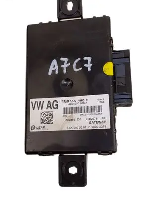Audi A7 S7 4G Gateway control module 4G0907468E