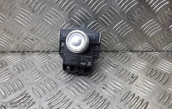 Mercedes-Benz E C207 W207 Multifunctional control switch/knob a2128702951