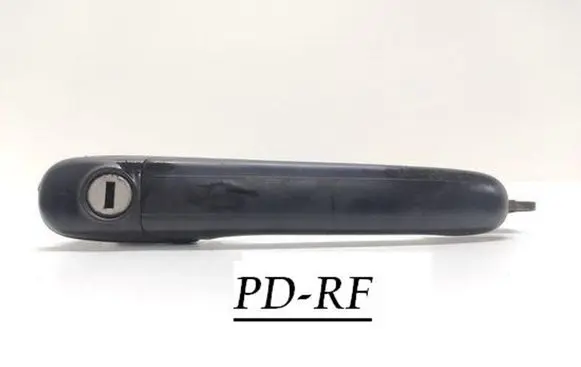 Seat Alhambra (Mk1) Front door exterior handle 7M051S351X5X